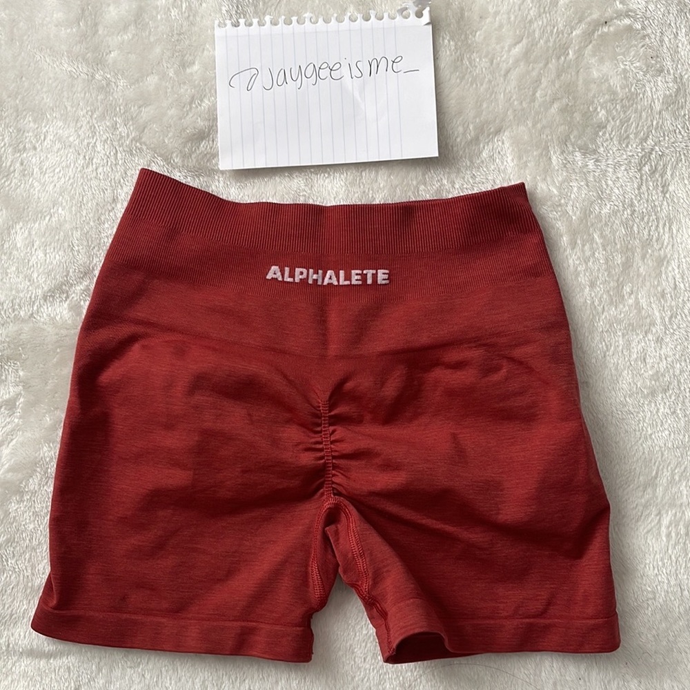 Alphalete amplify shorts XS